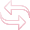 image de conversion avec deux flèches rouges